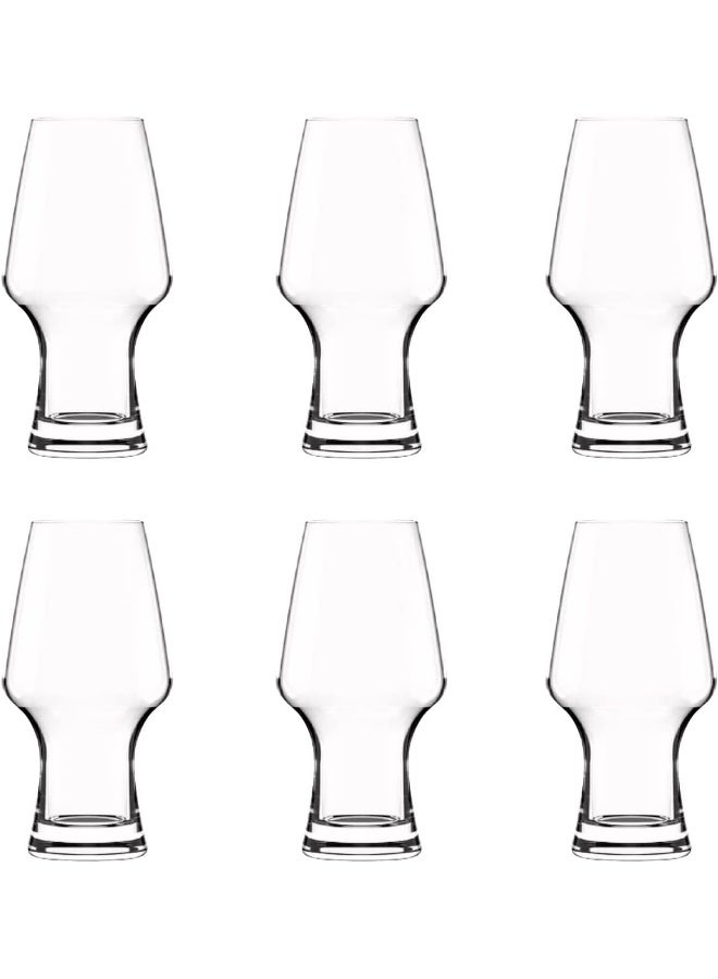 Ocean Ocean Craftmhan Tumbler Glass, 565Ml, Set Of 6, Clear, B23220, Cognac Glass, Balloon Glass, Brandy Goblet, Sherry Glass  - Image 2