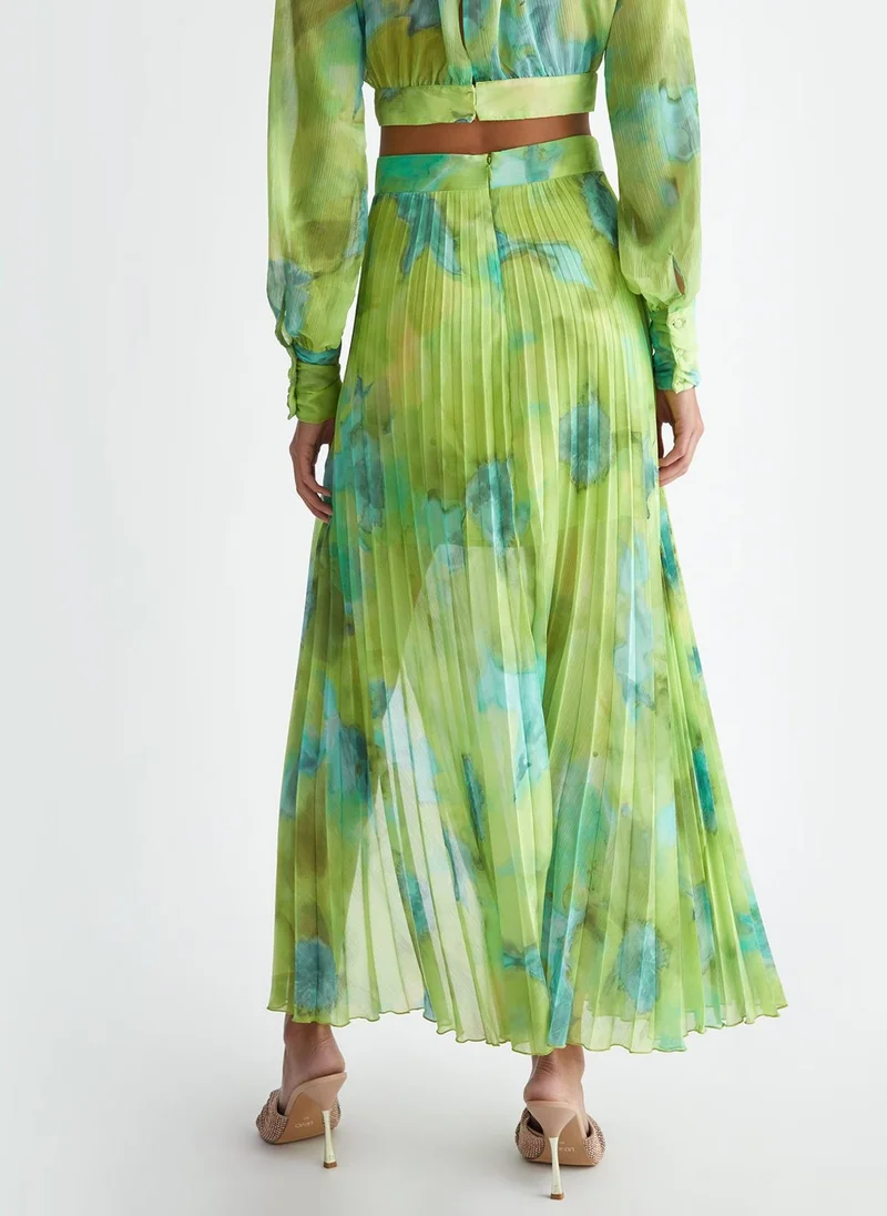 Liu Jo Long pleated skirt