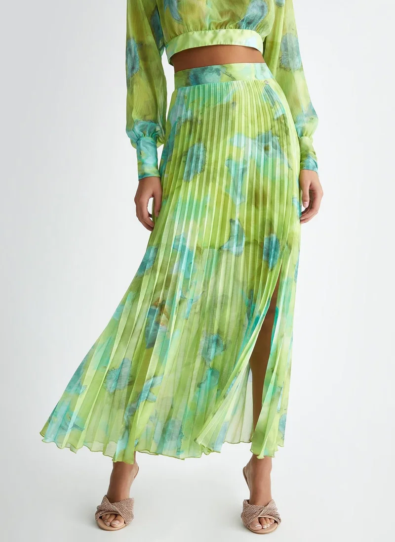 Liu Jo Long pleated skirt