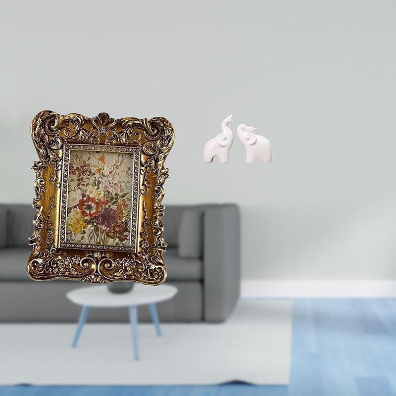 Global light sturdy raw material Fenteer Photo Frame Retro Picture Frame Elephant Sculpture Resin Animal Statues Vintage Craft for Tabletop Decoration Suitable for Home Office Living Room GIF Multi stock guarantee supply All need matching options Easy clean surface Balanced universal design Ready post purchase fulfill Salt resistant coating Various fittings Temp resistant Globally selected raw material Varied size selections Wide range compatible material Cost effective global grade quality Simple upgraded construction Modern look Affordable fast purchase options Storage transit efficiency build General standard compliant quality Trusted all-purpose quality Personal & public compatible Authorized haulage delivery Heat insulation layer Quick available purchase options Growing order stock support Gulf popular simple design - Image 4