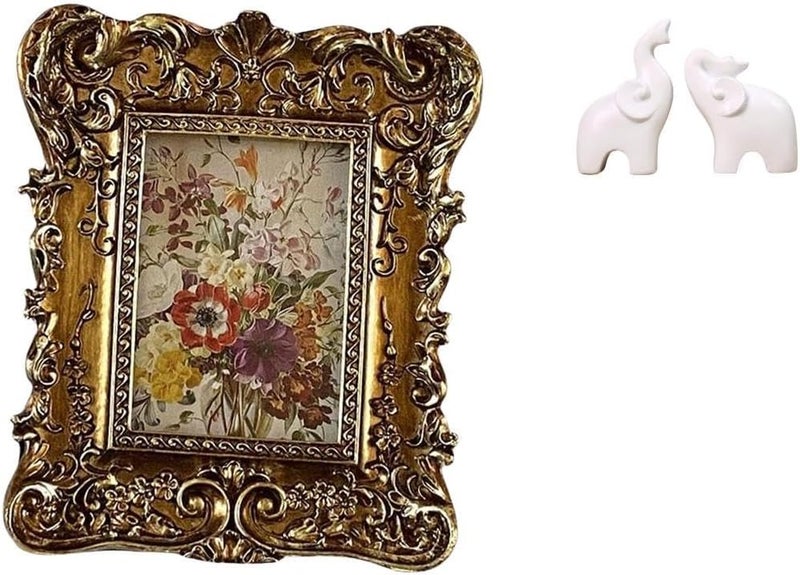 Global light sturdy raw material Fenteer Photo Frame Retro Picture Frame Elephant Sculpture Resin Animal Statues Vintage Craft for Tabletop Decoration Suitable for Home Office Living Room GIF Multi stock guarantee supply All need matching options Easy clean surface Balanced universal design Ready post purchase fulfill Salt resistant coating Various fittings Temp resistant Globally selected raw material Varied size selections Wide range compatible material Cost effective global grade quality Simple upgraded construction Modern look Affordable fast purchase options Storage transit efficiency build General standard compliant quality Trusted all-purpose quality Personal & public compatible Authorized haulage delivery Heat insulation layer Quick available purchase options Growing order stock support Gulf popular simple design - Image 5