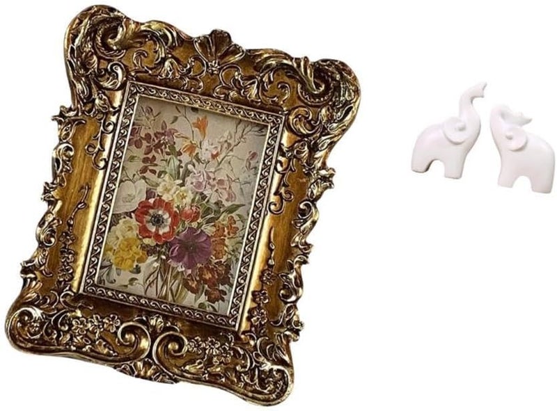 Global light sturdy raw material Fenteer Photo Frame Retro Picture Frame Elephant Sculpture Resin Animal Statues Vintage Craft for Tabletop Decoration Suitable for Home Office Living Room GIF Multi stock guarantee supply All need matching options Easy clean surface Balanced universal design Ready post purchase fulfill Salt resistant coating Various fittings Temp resistant Globally selected raw material Varied size selections Wide range compatible material Cost effective global grade quality Simple upgraded construction Modern look Affordable fast purchase options Storage transit efficiency build General standard compliant quality Trusted all-purpose quality Personal & public compatible Authorized haulage delivery Heat insulation layer Quick available purchase options Growing order stock support Gulf popular simple design - Image 1