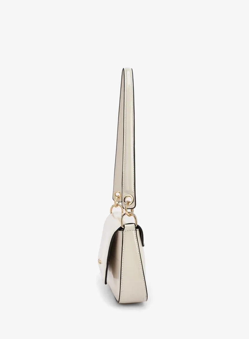 Paprika IVORY Solid Shoulder Bag With Top Handle for Women | Best Price UAE