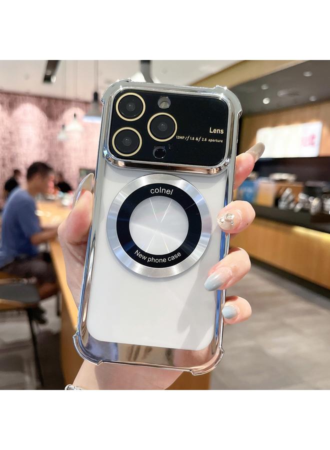 اس-توب جراب لهاتف iPhone 12 Pro Max MagSafe جراب هاتف TPU مقاوم للصدمات مع فيلم عدسة - Image 1
