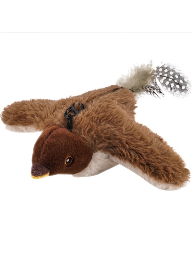 Interactive Cat Toys Rechargeable Flying Bird Cat Toy Chirping Flapping Bird(no Flying) - Image 2