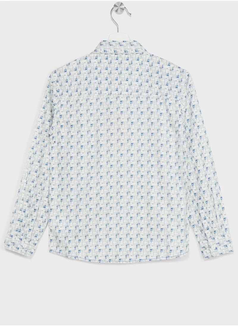 Pinata Boys Printed Shirt And Pant Set