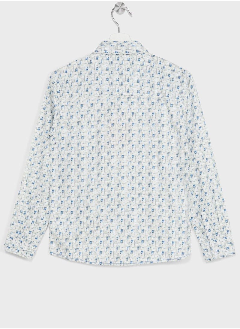 Pinata - Boys Printed Shirt And Pant Set - Image 1