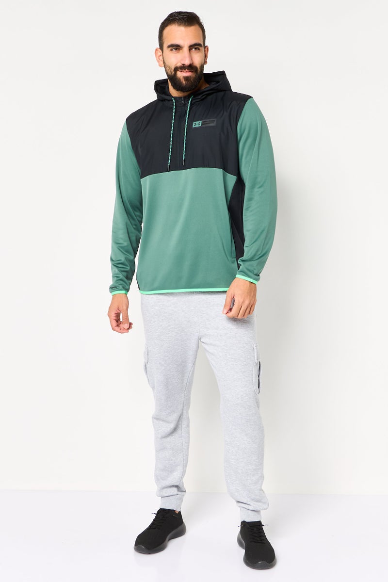 UNDER ARMOUR Men Loose Fit Long Sleeve Outdoor Hoodie, Multicolor - Image 2