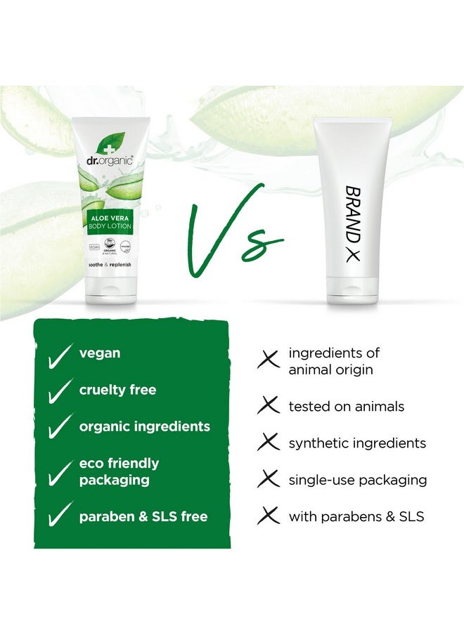 dr.organic Organic Doctor Organic Aloe Vera Skin Lotion, 6.8 Fl.Oz.  - Image 2