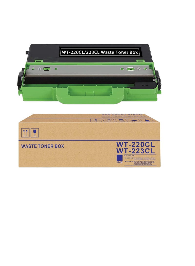 Compatible 1 Pack WT-223CL / WT-220CL Waste Toner Box for DCP-L3551CDW L3510CDW MFC-9330CDW HL-3140CW 3170CDW L3210CW L3230CDW L3270CDW L3290CDW MFC-L3710CW L3770CDW 9130CW printers  - Image 1