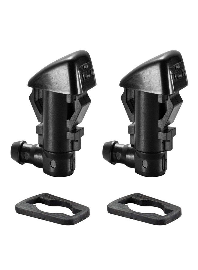 DICOOL 2pcs Windshield Washer Nozzles Fit for 2005-2016 Jeep Grand Cherokee, 2005-2013 Chevy Malibu, 2005-2010 Pontiac G6, 2007-2010 Saturn Aura, Replaces # 55372143AB, 15247800, 55156427AB, 55079049AA - Image 1