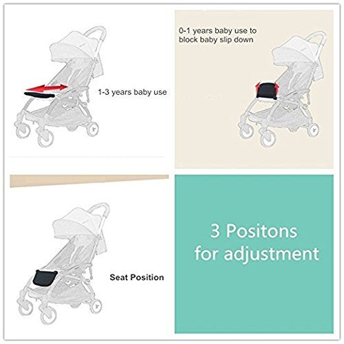 ROMIRUS دعامة القدم لعربة الأطفال، لوحة النوم الممتدة لعربة Babyzen YOYO YOYO+ - Image 5