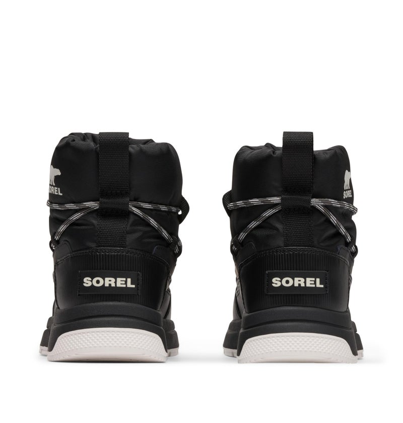 Sorel Women's Whitney III Slip-On Waterproof Winter Boot, Black/Sea Salt, 10 - Image 3