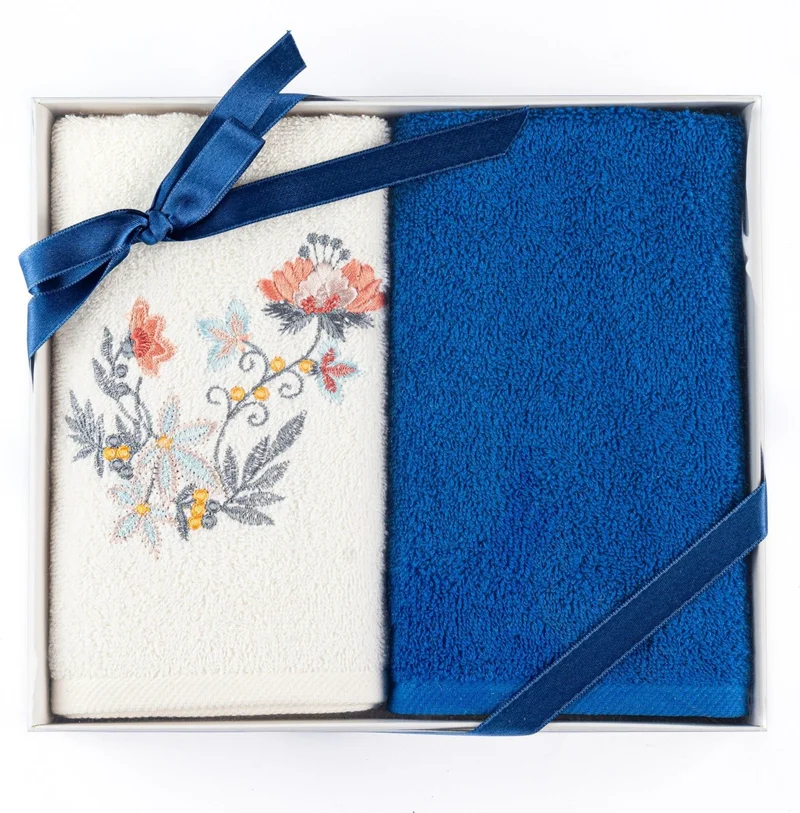 Soley | Ilay | Cotton Embroidered Hand Towel Set