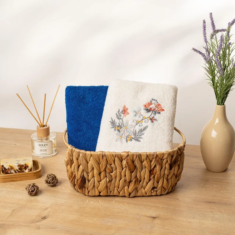 Soley | Ilay | Cotton Embroidered Hand Towel Set