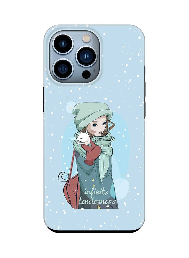 Tough Pro Series Case for Apple iPhone 14 Pro Dual Layer hybrid PC & TPU Customized Mobile Cover Shield with inner TPU protection Matte Finish - Infinite Tenderness