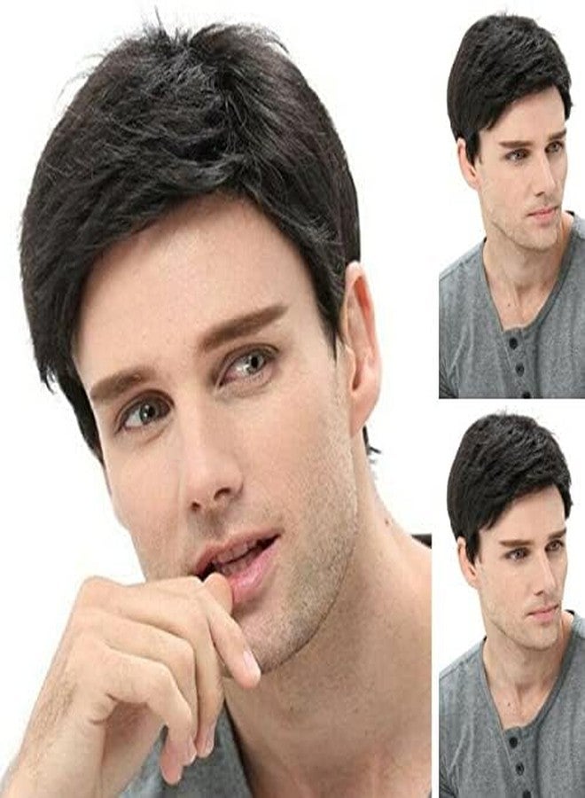 VIVIAN Full Head Men Hair Wig Easy to Use and Fit on Every Head Size Natural color - Image 2