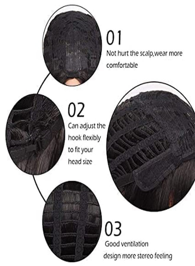VIVIAN Full Head Men Hair Wig Easy to Use and Fit on Every Head Size Natural color - Image 4