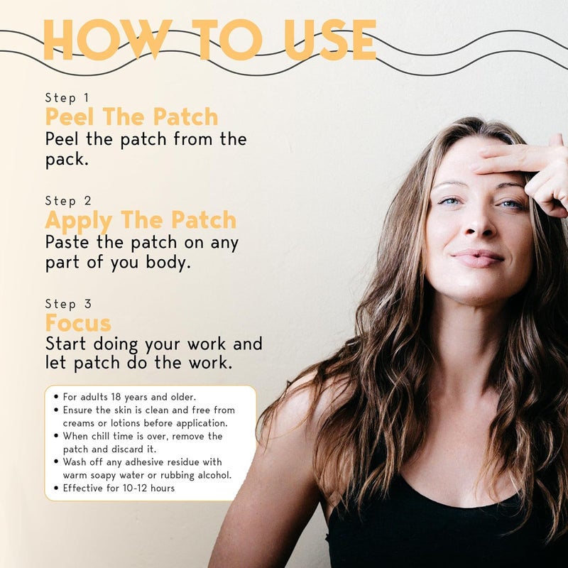 Klova Wellness Patches  Ditch The Pills Gummies  Tablets Patches are Highly Absorbable and Last Up to 8 Hours Nootropic Focus Patch - Image 2