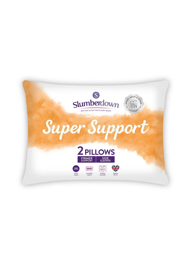 ماتلان Slumberdown Support Pillow Pair White
