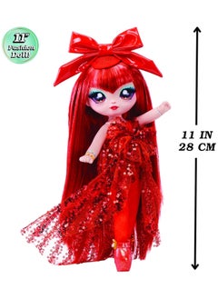 Na! Na! Na! Surprise Na! Na! Na! Surprise Teens 11" Fashion Doll Claudia Pincer, Soft, Poseable, Red Hair, Crab-Inspired Outfit & Accessories,  - Image 2