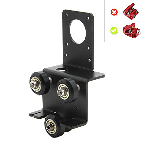 Zeberoxyz Upgrade Direct Drive Dual Gear Extruder Support Kit with Stepper Motor, Easy Print Filaments for Ender-3, Ender3 Pro,CR-10,CR-10S Extruder Adapter (Dual Gear Extruder Support Kit- Motor) - Image 4
