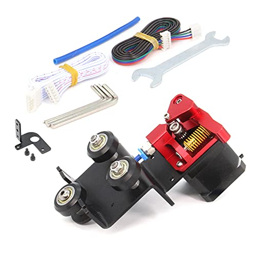 Zeberoxyz Upgrade Direct Drive Dual Gear Extruder Support Kit with Stepper Motor, Easy Print Filaments for Ender-3, Ender3 Pro,CR-10,CR-10S Extruder Adapter (Dual Gear Extruder Support Kit- Motor) - Image 1