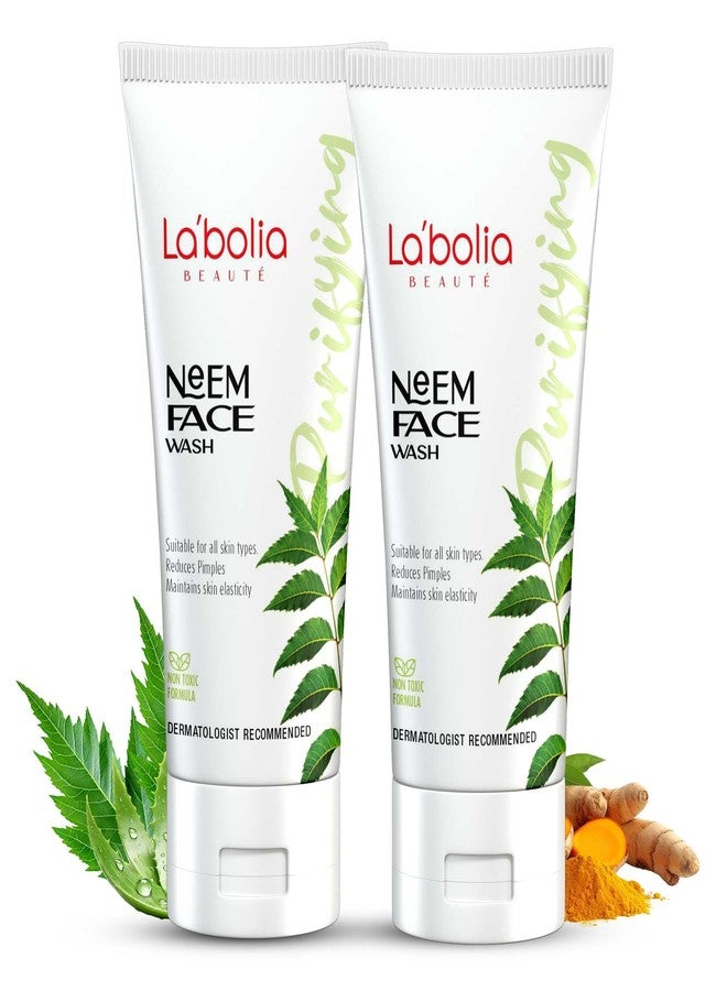 Labolia Beaute Neem Face Wash | Reduce Tanning & Pimples | Non Toxic | Suitable for All Skin Types (50g, 4) - Image 2