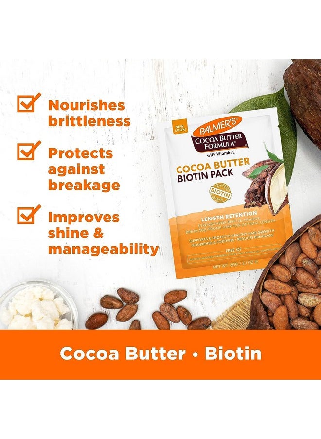 PALMER'S - Cocoa Butter & Biotin Length Retention Biotin Pack, 60G (Pack Of 2) - Image 1