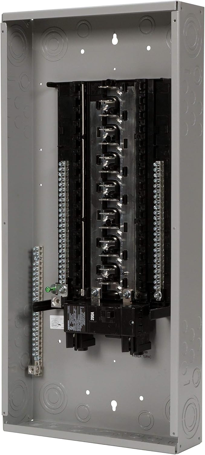 SIEMENS PN Series 200 Amp 30Space 48Circuit Main Breaker PlugOn Neutral Load Center Indoor with Copper Bus - Image 1