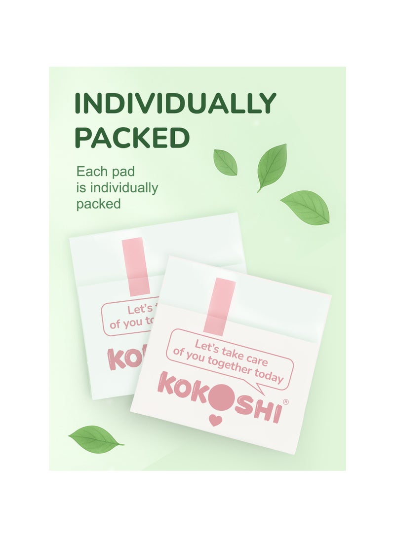 Kokoshi بطانات داخلية فاخرة للنساء – 160 مم | بطانات داخلية رقيقة للغاية، مضادة للحساسية، قابلة للتنفس، راحة يومية للبشرة الحساسة - Image 5