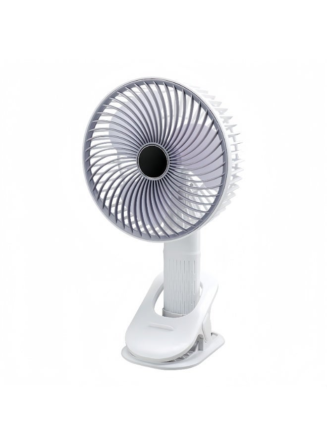 Multi-Functional Portable Rechargeable Clip Fan, Table Fan, Hanging Fan, Handheld Fan - Image 3