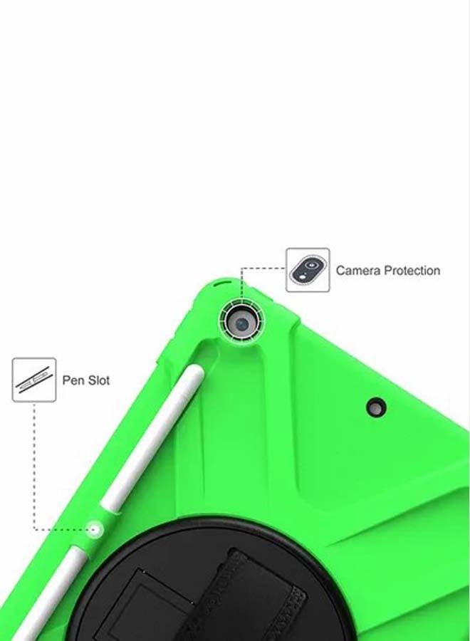 Rock Pow Case for  iPad 10.2 Case 2021 iPad 9th/2020 iPad 8th/2019 iPad 7th Generation Case, Rugged Heavy Duty Shockproof Rotatable Kickstand Protective Cover for 10.2" iPad 9th/8th/7th Gen - Image 3