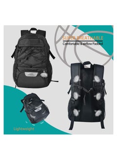 Cool Baby COOLBABY Basketball Backpack Sports Backpack Sports Bag with Separate Ball holder and Shoes Compartment Student Backpack  - Image 5