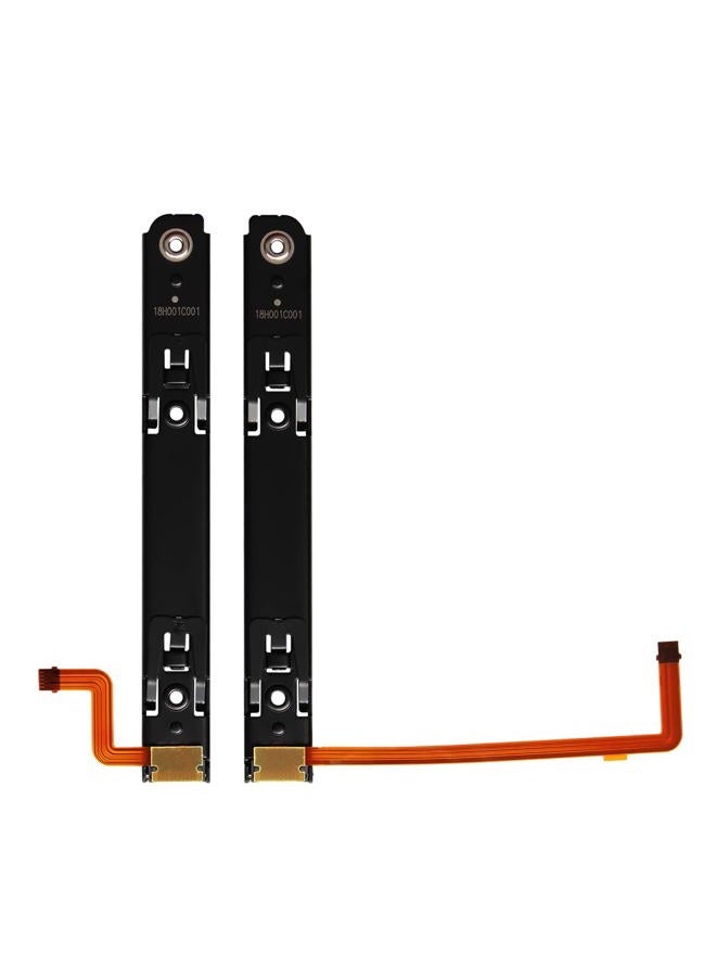 iParto Replacement Right and Left Slide Rail Replacement for Nintendo Switch OLED Console Slide Rail with Flex Cable Replacement Kit for NS Switch OLED Slider Bracket Slide Bar - Image 3