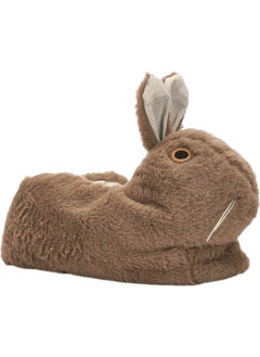 Liger Plush Rabbit Figured Non-Slip and Noise-Making Home Panduf Brown  - Image 5