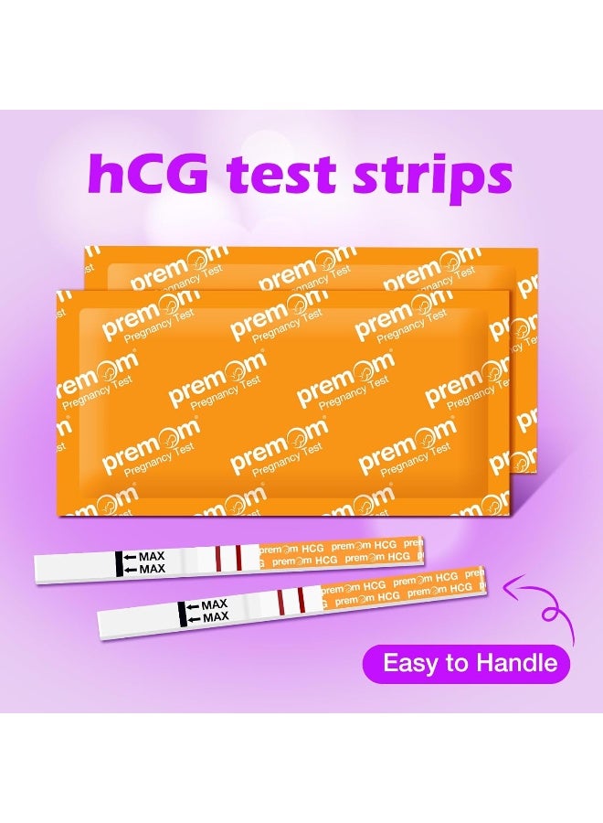 Premom Pregnancy Test Strips - 30-Pack Individually Wrapped Pregnancy Test Kit - Image 2