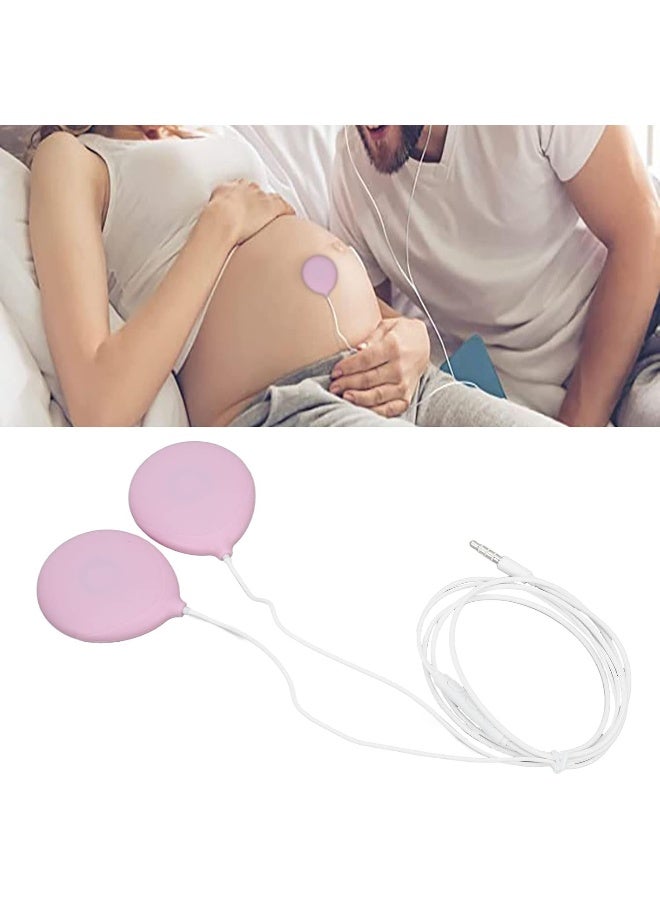 Mrisata Baby Bump Headphones, Prenatal Belly Speakers - Image 1