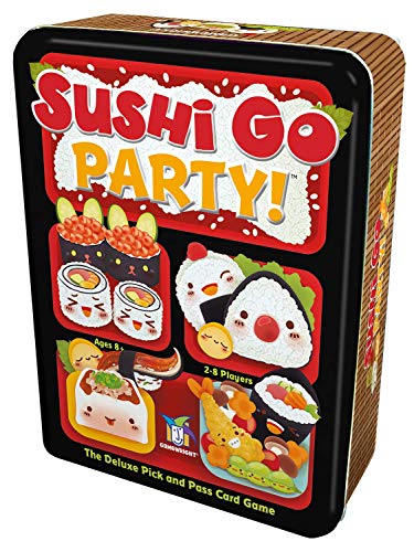 Gamewright Sushi Go Party! - The Deluxe Pick & Pass Card Game by Gamewright, Multicolored - Image 4