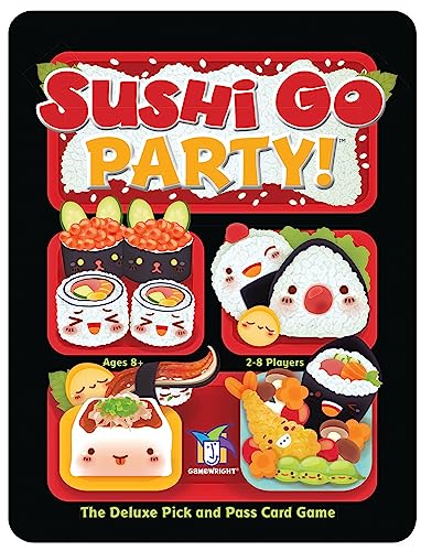 Gamewright Sushi Go Party! - The Deluxe Pick & Pass Card Game by Gamewright, Multicolored - Image 2