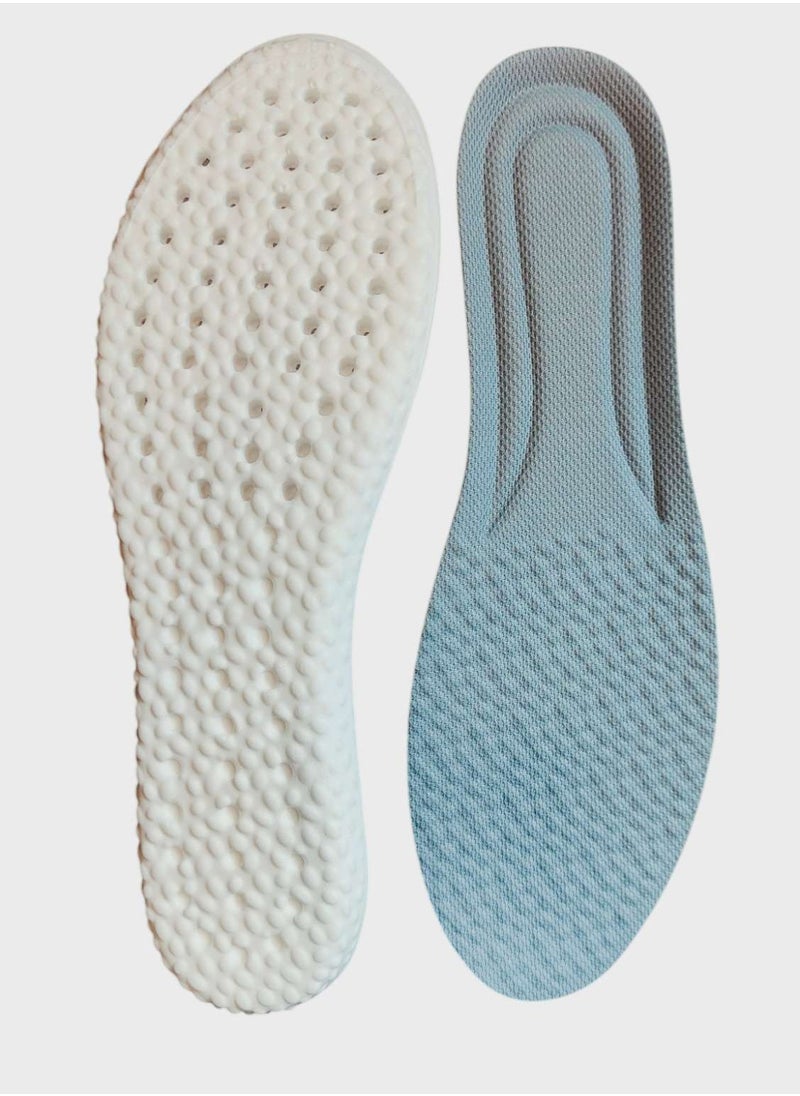 Generic Insoles Men And Women Soft Cuttable Insole Antibacterial Cushion Breathable Absorbing Comfortable Replacement Insert All Type Shoes Insoles for Running Walking (Shoe Insoles 1 pair)  - Image 1
