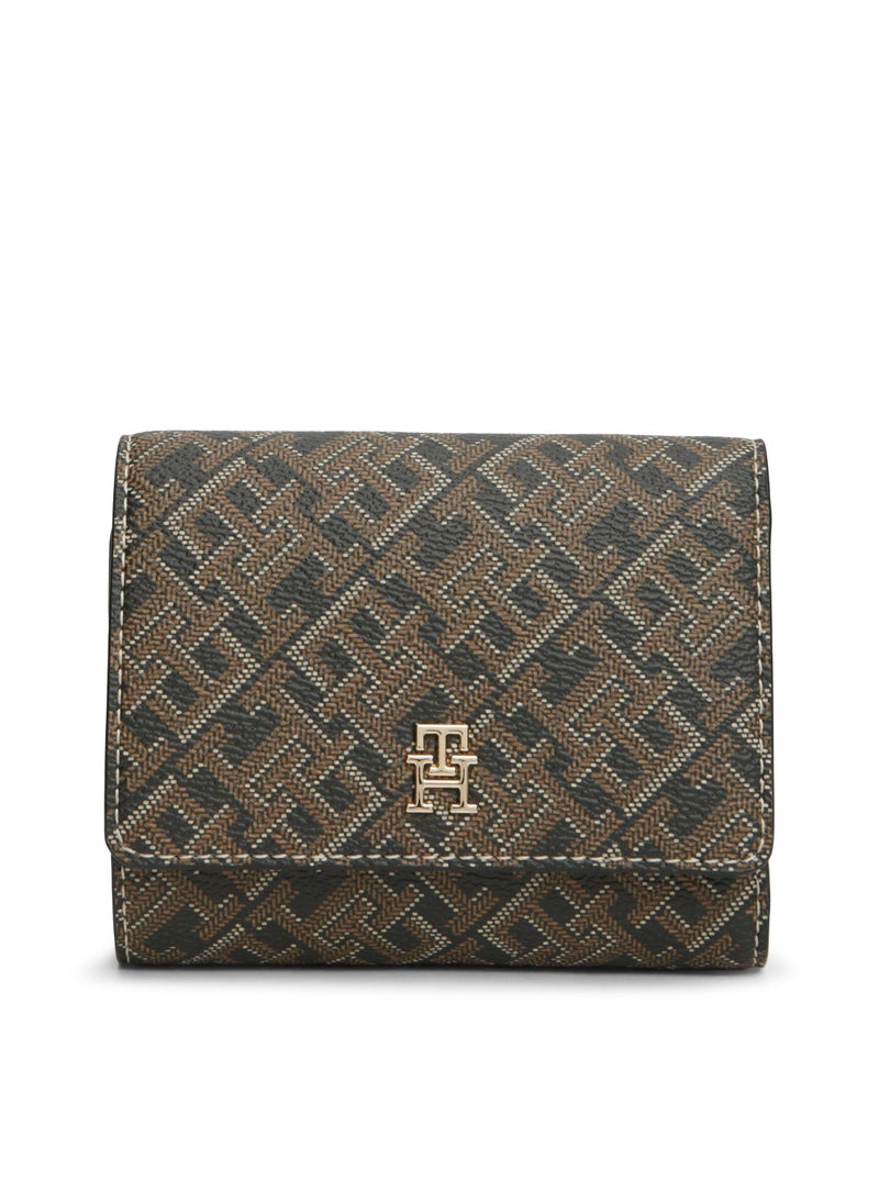 TOMMY HILFIGER Icon Monogram Trifold Wallet - Image 1