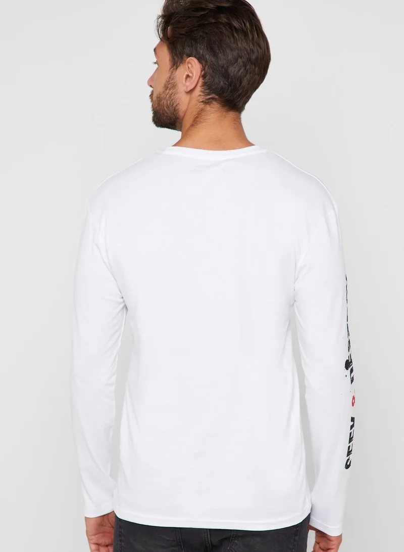 JACK & JONES Metallica Print T-Shirt
