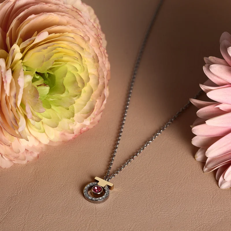 Trussardi  T-Logo collection Womens's   Necklace - TJAXC53 for Women | Best Price UAE