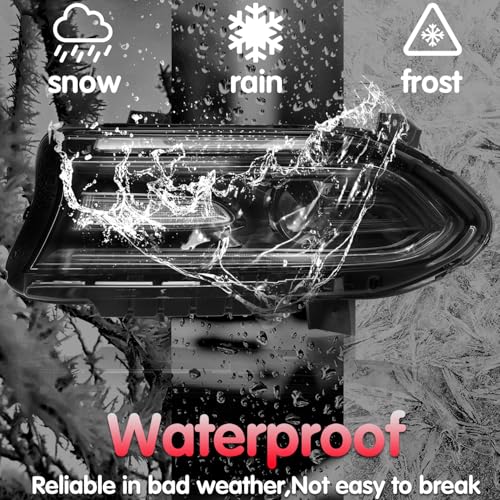 LEAVAN Headlights Assembly Fit for 2015 2016 2017 2018 2019 2020 Dodge Charger Halogen Model Headlamp with Turn Signal Lights Passenger Right Side - Image 5