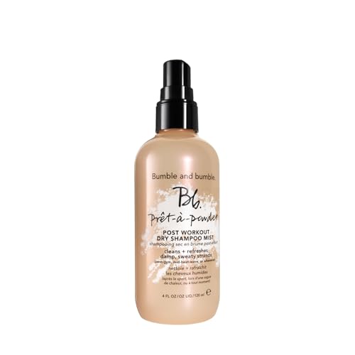 Bumble and bumble Prt powder Post Workout NonAerosol Dry Shampoo Hair Mist  Cleanses Sweaty Hair  Eliminates Odor  Curly Wavy Straight 4 Fl Oz