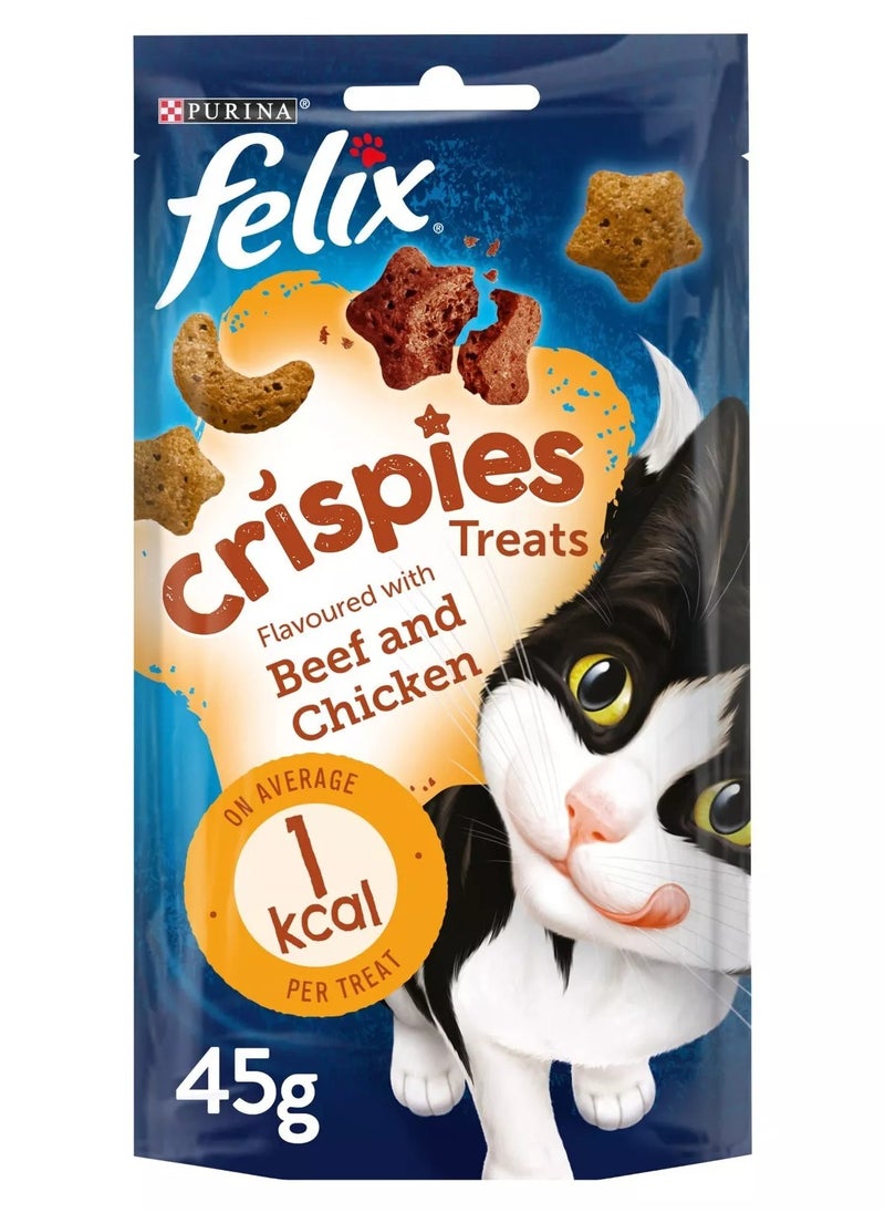 Felix - Felix Crispies Beef and Chicken Cat Treat - Image 1