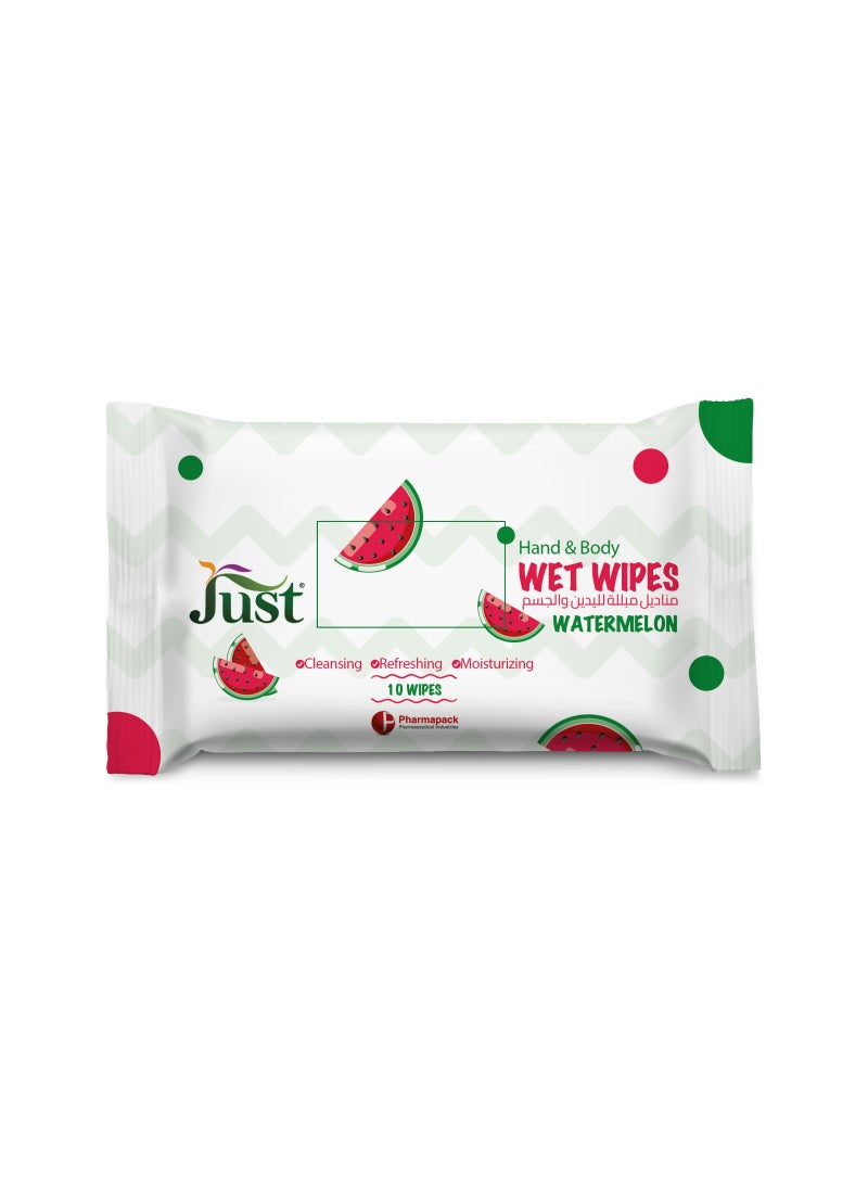 جاست مناديل مبللة بطيخ 10