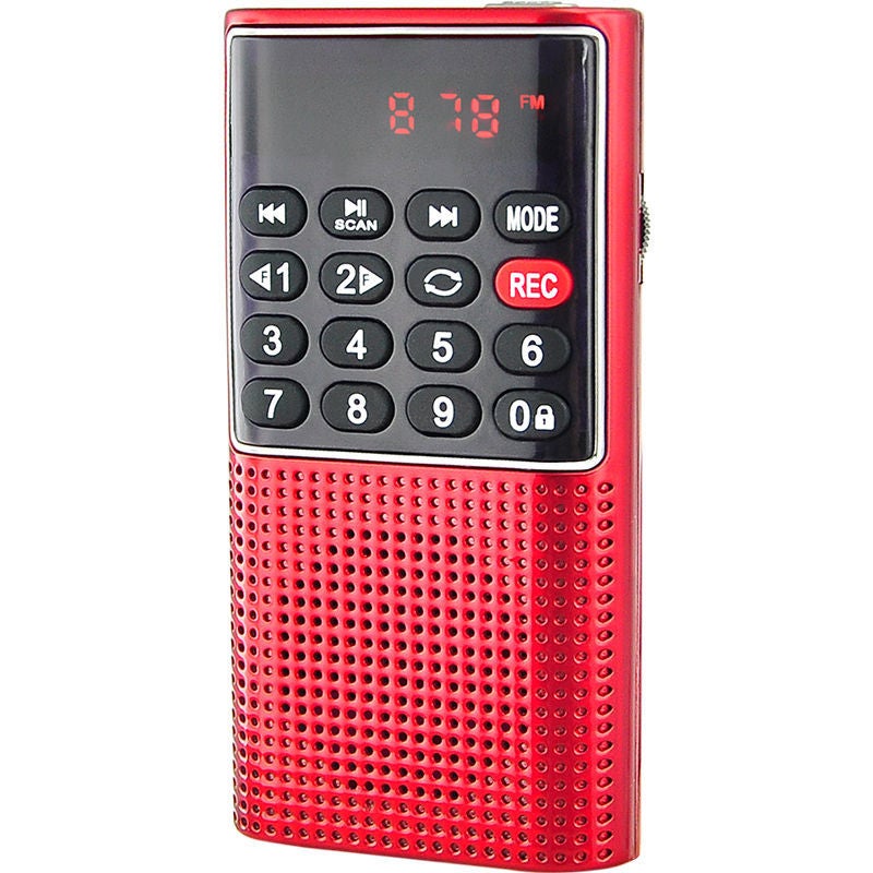 Happy Accompanying L328 Mini Recorder Digital Singing With Card Portable Elderly Radio - Image 1