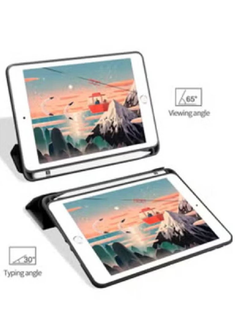 حافظة حماية لجهاز Apple iPad Mini 5 / Mini 4 – غطاء متين مع حامل وملاءمة مخصصة باللون الأزرق